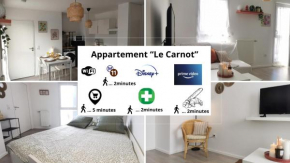Charmant appartement cosy et paisible proche Paris - métro à 2min